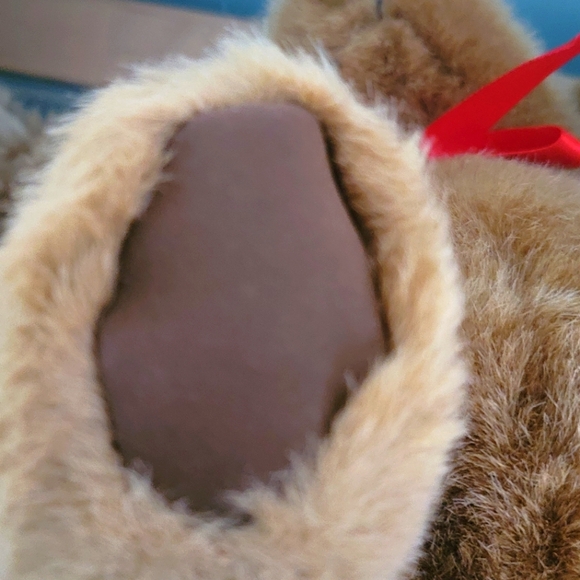 ⏳ Get it for $5 11" Build-a-Bear Workshop Teddy Bear w/red bow gently preloved - Picture 4 of 6